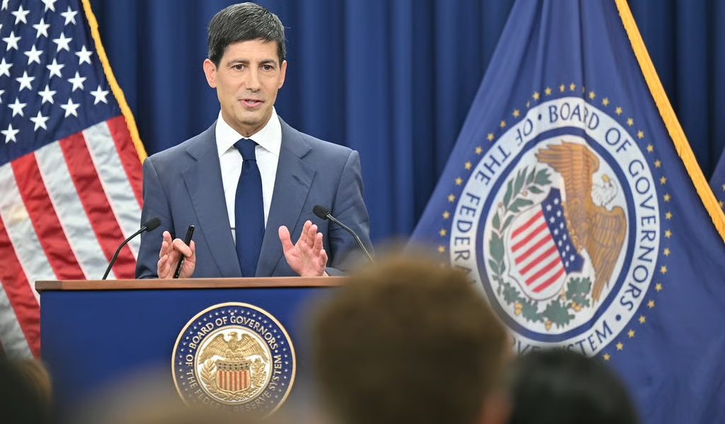 Federal Reserve Chair Kevin Warsh at a press conference