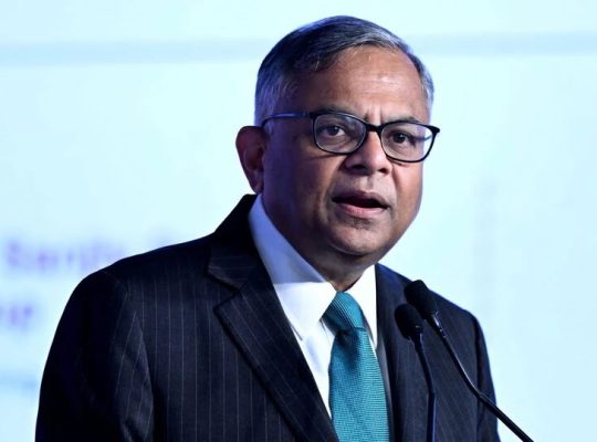 N. Chandrasekaran, Chairman of Tata Sons
