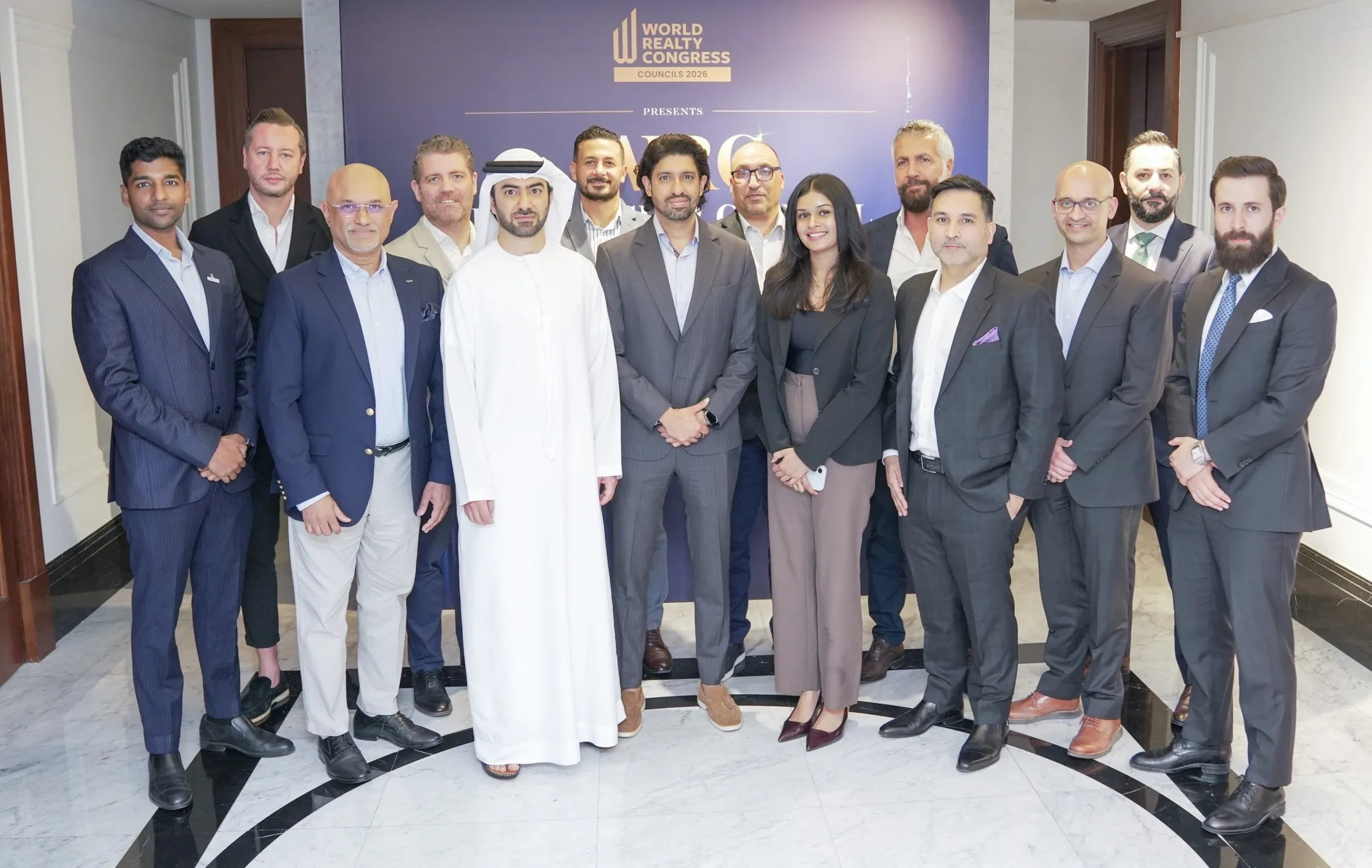 Leaders at the inaugural WRC Leadership Council, Taj Business Bay, Dubai
