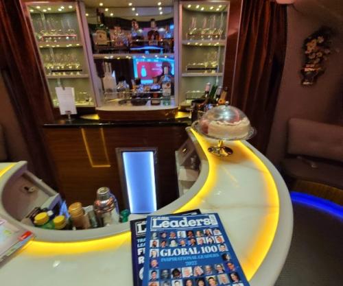 GLT magazines in Emirates Lounge