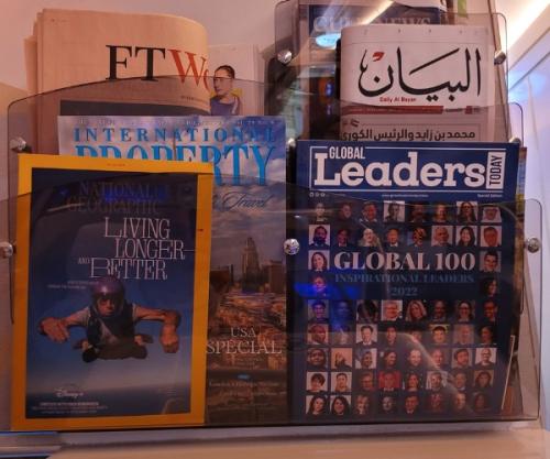 GLT magazines in Emirates Airline